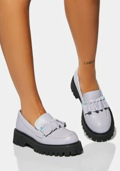 Koi Footwear Jelly Tots Ruffle Loafers Flats