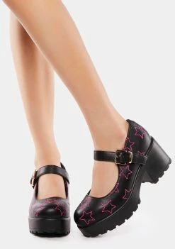 Koi Footwear Tira Diamante Mary Janes