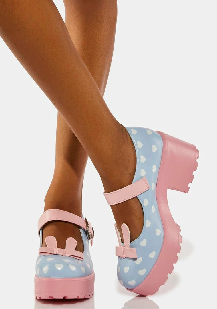 Cheapest ✔️ Koi Footwear Tita Little Bo Platform Mary Janes Flats ???? 3 Koi Footwear Tita Little Bo Platform Mary Janes Flats