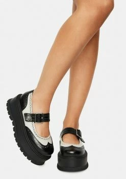 Koi Footwear Darkseid Mary Janes Platforms
