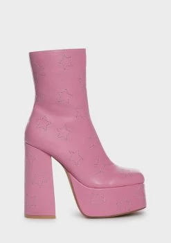 Koi Footwear A Princess's Little Secret Platform Boots Heeled Boots