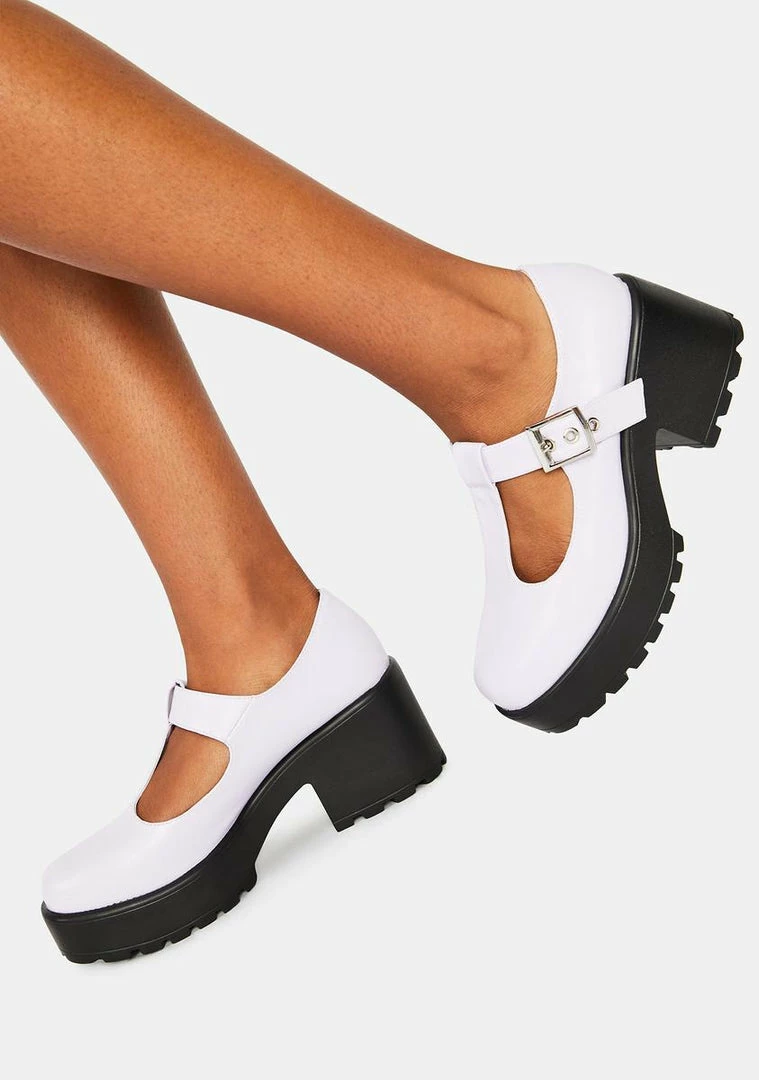 Coupon ⌛ Koi Footwear Lilac Sai Mary Janes Flats ???? 5 Koi Footwear Lilac Sai Mary Janes Flats