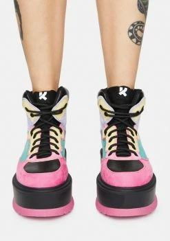 Best Pirce ???? Koi Footwear Black Sumikko Platform ???? Sneakers Platforms ⌛ 8 Koi Footwear Black Sumikko Platform Sneakers Platforms