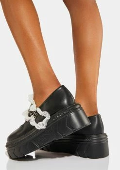 Koi Footwear Platforms Rococco Corsage Platform Mary Janes