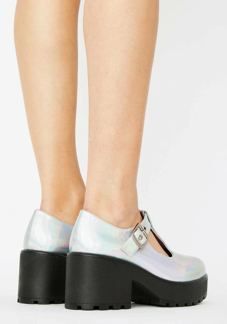 Outlet ???? Koi Footwear Platform Mary Janes Sai Holographic Mary Janes ???? 6 Koi Footwear Platform Mary Janes Sai Holographic Mary Janes