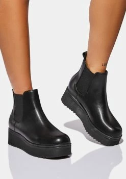 Koi Footwear Sunda Class Platform Chelsea Boots