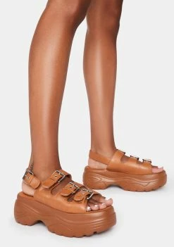 Koi Footwear Sand Out My Way Platform Sandals