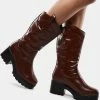 Top 10 ???? Koi Footwear Brown Wintu Chunky Western ???? Boots ???? 1 Koi Footwear Brown Wintu Chunky Western Boots