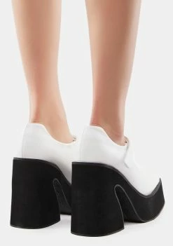 Koi Footwear Ambrosia Mary Jane Platform Heels Block Heels