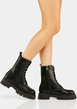 Koi Footwear Anchor Combat Boots