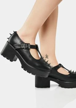 Koi Footwear Spiked Sai Mary Janes