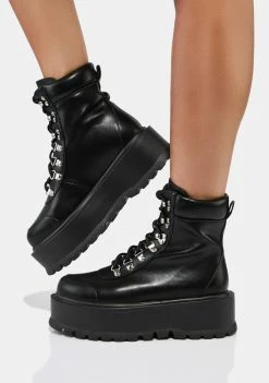 Koi Footwear Hydra Lace-Up Boots