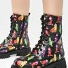 Best Pirce ???? Koi Footwear X Teletubbies Multi Print Combat ???? Boots ✔️ 1 Koi Footwear X Teletubbies Multi Print Combat Boots