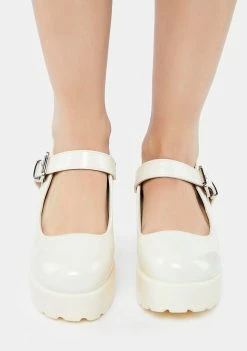 Koi Footwear Buttercream Tira Mary Janes