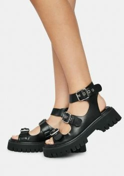 Koi Footwear Trantor Buckle Sandals