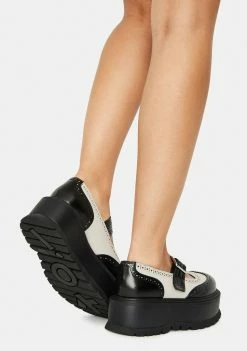 Koi Footwear Darkseid Mary Janes Platforms