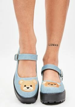 Koi Footwear Shop 4 Koi Footwear Yogi Denim Mary Janes