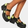 Koi Footwear Be Happy And Smile Mary Janes Heels