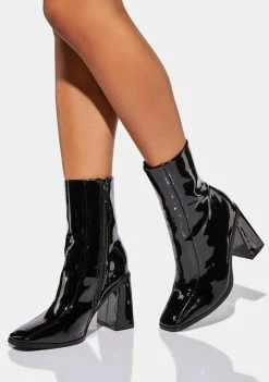 Koi Footwear Nami Square Toe Ankle Boots