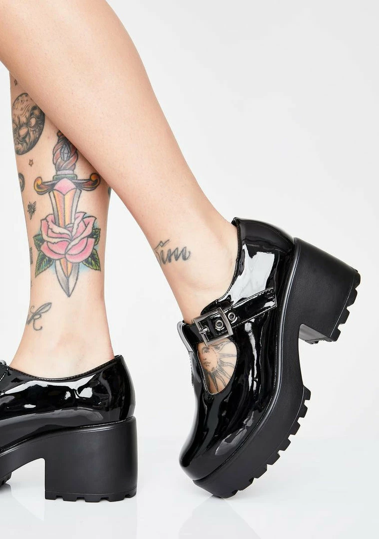 Wholesale ???? Koi Footwear Platform Mary Janes Patent Sai Mary Janes ???? 3 Koi Footwear Platform Mary Janes Patent Sai Mary Janes