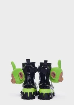 Koi Footwear X Teletubby Head Platform Boots