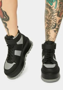 Koi Footwear Platforms Electro Current Platform Boots