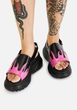 Koi Footwear Pink Ebo Flame Sandals