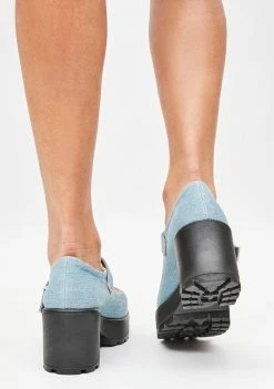 Koi Footwear Yogi Denim Mary Janes