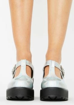 Outlet ???? Koi Footwear Platform Mary Janes Sai Holographic Mary Janes ???? 8 Koi Footwear Platform Mary Janes Sai Holographic Mary Janes