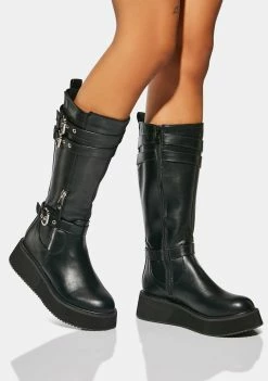 Koi Footwear Boots & Booties Apex Buckle Boots