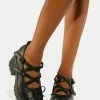 Koi Footwear Margot Platform Mary Janes Flats