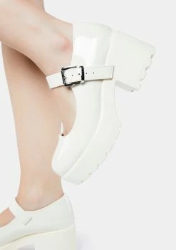 Koi Footwear Buttercream Tira Mary Janes