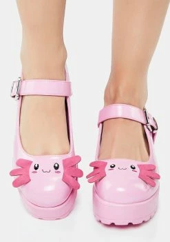 Koi Footwear Aztec Axolotl Tira Mary Janes Flats