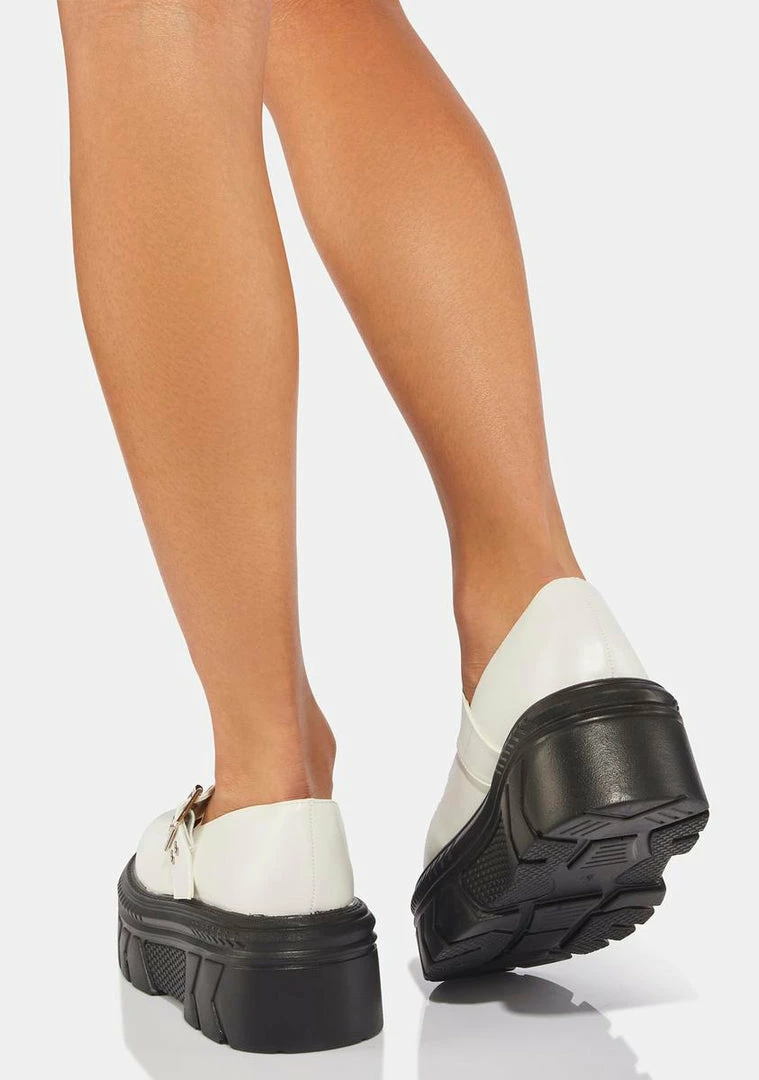 Outlet ???? Koi Footwear White Veritas Platform Mary Janes ???? 7 Koi Footwear White Veritas Platform Mary Janes