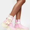 Koi Footwear My Pink Melody Platform Boots Platforms