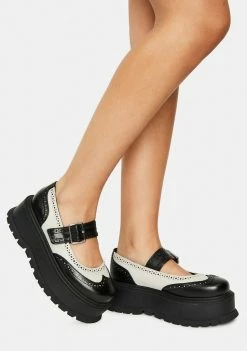 Koi Footwear Darkseid Mary Janes Platforms