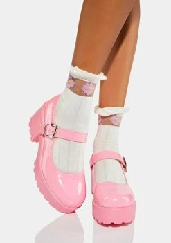 Koi Footwear Pink Princess Tira Mary Janes