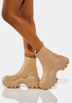 Koi Footwear Ankle Boots Raven Scars Bubble Chelsea Boots