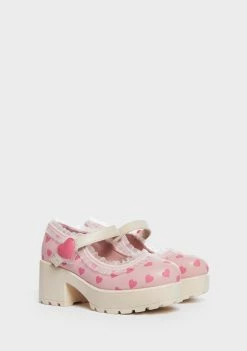 Cheapest ???? Koi Footwear Sweetheart X Melanie Martinez Mary Janes Platform Mary Janes ✨ 10 Koi Footwear Sweetheart X Melanie Martinez Mary Janes Platform Mary Janes