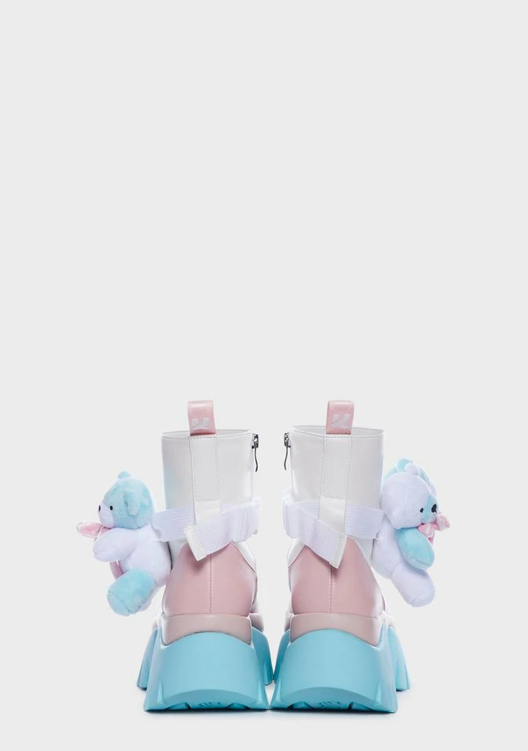 Best Sale ❤️ Koi Footwear Teddy Bear X Melanie Martinez Platform ???? Boots Combat ???? Boots ???? 6 Koi Footwear Teddy Bear X Melanie Martinez Platform Boots Combat Boots