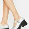Koi Footwear Platform Mary Janes Sai Holographic Mary Janes