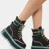 Outlet ???? Koi Footwear Spectre Turquoise ???? Boots Combat ???? Boots ✨ 1 Koi Footwear Spectre Turquoise Boots Combat Boots