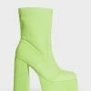 Koi Footwear X Teletubbies Green Platform Boots