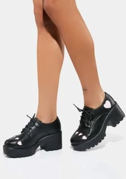 Koi Footwear Tennin Heart Oxfords Flats